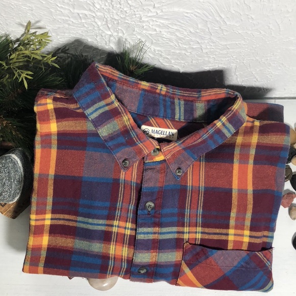 Magellan Classic Fit Long Sleeve Flannel - Picture 2 of 8